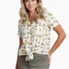 Elsie Short-Sleeve - Women's 2 Elsie Short-Sleeve - Women's -Camping shops 1036010820 Kuhl ElsieShortSleeve IvoryLemons Wmns Front