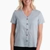Hadley Short-Sleeve - Women's 1 Hadley Short-Sleeve - Women's -Camping shops 1036010832 Kuhl HadleyShortSleeve Mist Wmns Front