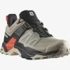 Salomon X Ultra 4 GORE-TEX - Men's -Camping shops 1036011408 Solomon XUltra4GTX VintageKhakiBlackCherryTomato Mens Front