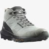 Salomon Outpulse Mid GTX - Men's -Camping shops 1036011423 Salomon OutpulseMidGTX WroughtIronBlackVibrantOrange Mens Front