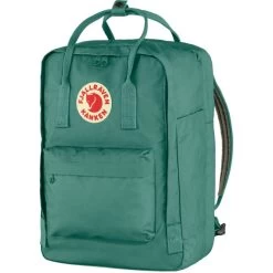 FJÄLLRÄVEN Kånken 15" Laptop Backpack -Camping shops 1036011832 Fjallraven Kanken15inLaptopBackpack FrostGreen Side